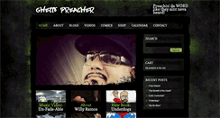 Desktop Screenshot of ghettopreacher.com